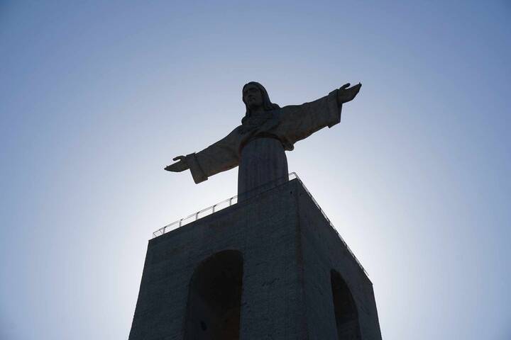 Christusstatue Lissabon Aussichtsplattform