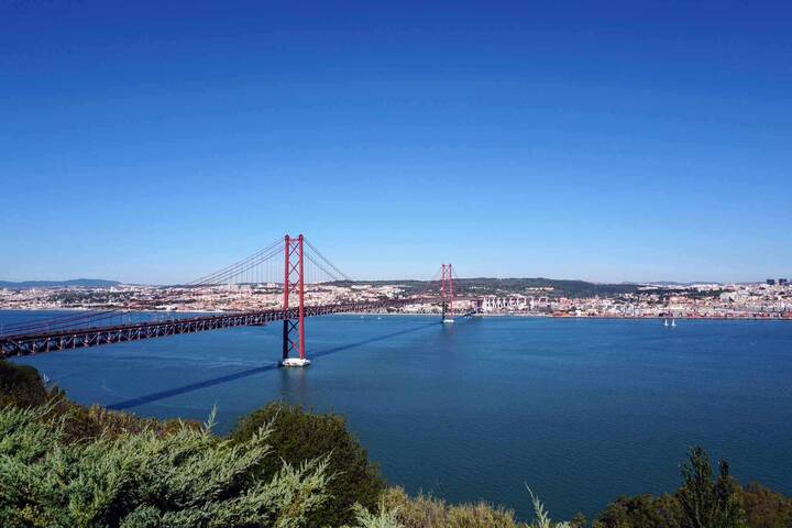 Christusstatue Lissabon Brücke