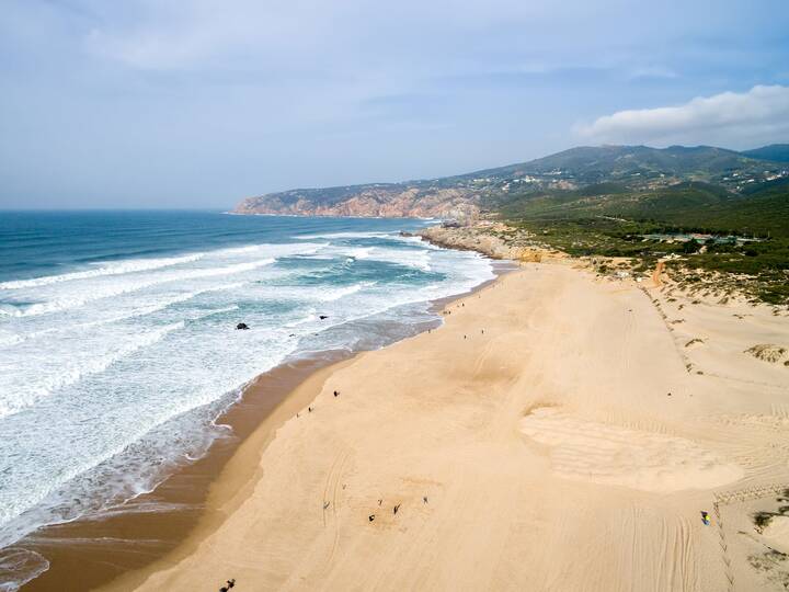 Praia Do Guincho Strand Cascais Portugal 360