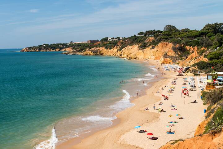 Praia Dos Olhos De Água – Strand Albufeira Algarve Portugal 360°
