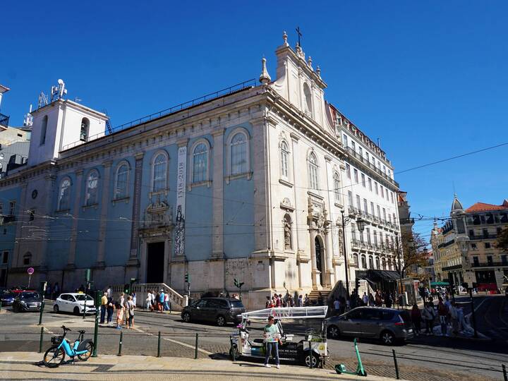 Kirche Loreto In Lissabon Portugal 360