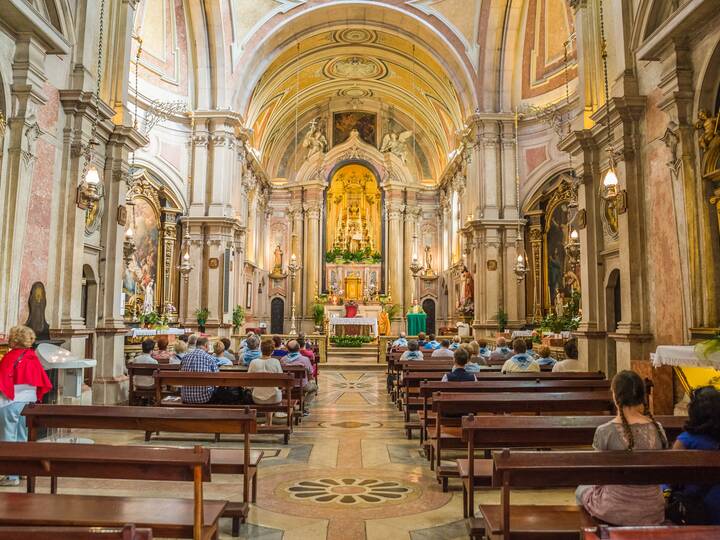 Kirche Santo Antonio In Lissabon Portugal 360