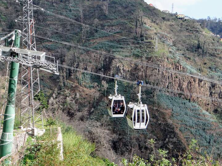 Seilbahn Monte Botanischer Garten In Funchal Portugal 360